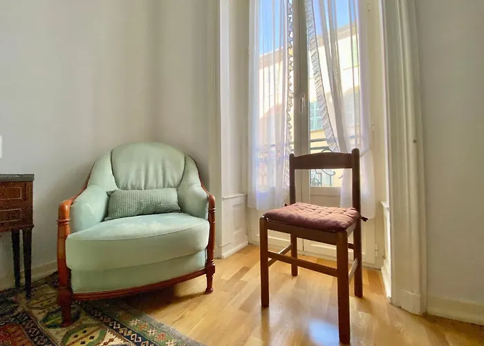 'le Regina', Vue Mer, Plein Centre, Unique Apartmán Menton